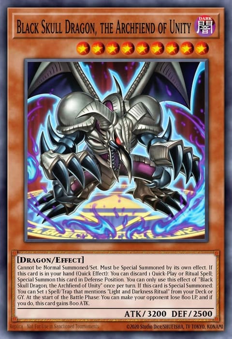 Black Skull Dragon, the Archfiend of Unity, Beyond the Brave